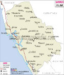 Kannur Railway Map