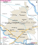 Kanpur Dehat District Map