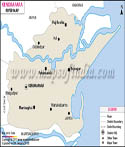 Kendrapara River Map