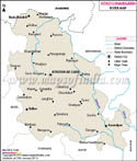 Kendujhar River Map