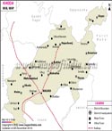 Kheda Districts Map