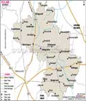 Kolar District Map