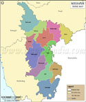 Kolhapur Tehsil Map