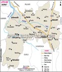 Latehar District Map