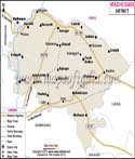 Madhubani District Map