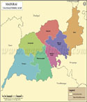 Madurai Tehsil Map