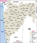 Maharashtra Cities Map