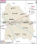 Mainpuri Railway Map