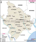 Mayurbhanj River Map
