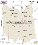 Muzaffarnagar Railway Map