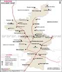 Nadia Railway Map