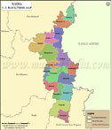 Nadia Tehsil Map