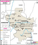 Narayanpur District Map