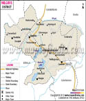 The Nilgiris District Map
