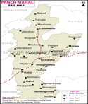 Panchmahal Railway Map