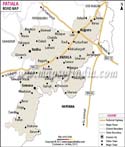Patiala Road Map
