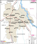 Pilibhit Railway Map