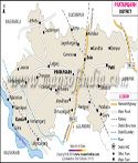 Pratapgarh District Map