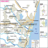  Pondicherry Map