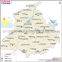 Punjab Rivers Map