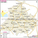 Punjab Road Network Map