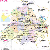 Punjab Map