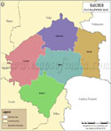 Raichur Tehsil Map