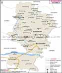 Raigarh District Map
