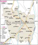 Rajgarh District Map