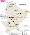 Rampur District Map