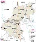 Ratlam District Map
