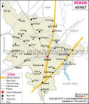 Rewari District Map