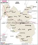 Sagar Railway Map