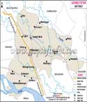 Samastipur District Map