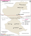 Sant Kabir Nagar Railway Map