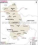Shahdol Railway Map