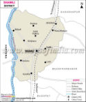 Shamli District Map