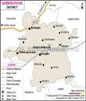 Sheikhpura District Map