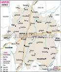 Shivpuri District Map