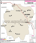 Siddharthnagar Railway Map