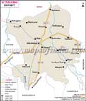 Sitamarhi District Map