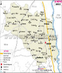 Sonipat District Map