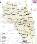 Sonipat Road Map