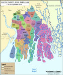 South 24 Parganas Tehsil Map