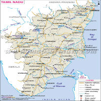 Tamil Nadu Map