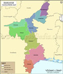 Thanjavur Tehsil Map