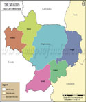 The Nilgiris Tehsil Map