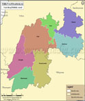 Tiruvannamalai Tehsil Map