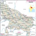 Rivers Maps of Uttar Pradesh