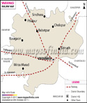 Varanasi Railway Map